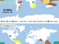 Globalny efekt El Niño (NOAA/www.twojapogoda.pl)