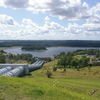 Żydowo rurociągi, elektrownia, panorama jeziora Kwiecko (zbiornik dolny).<br>Fot. (GRAD), żródło: http://commons.wikimedia.org/wiki/File:Kwiecko_Lake,_Poland.JPG?uselang=pl, dostęp 24.04.14