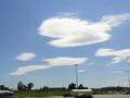 6. Chmury Altocumulus lenticularis sfotografowane pod Wrocławiem.