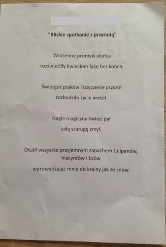 Bliskie spotkania z przyrodą