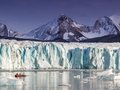 Czoło Lodowca Hansa znajdującego się w odległości 2 km od Polskiej Stacji Polarnej. Fot. Piotr Andryszczak